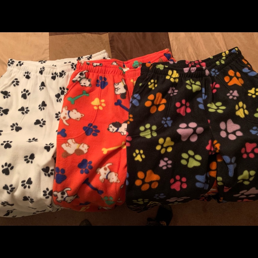 Fleece pajama pants